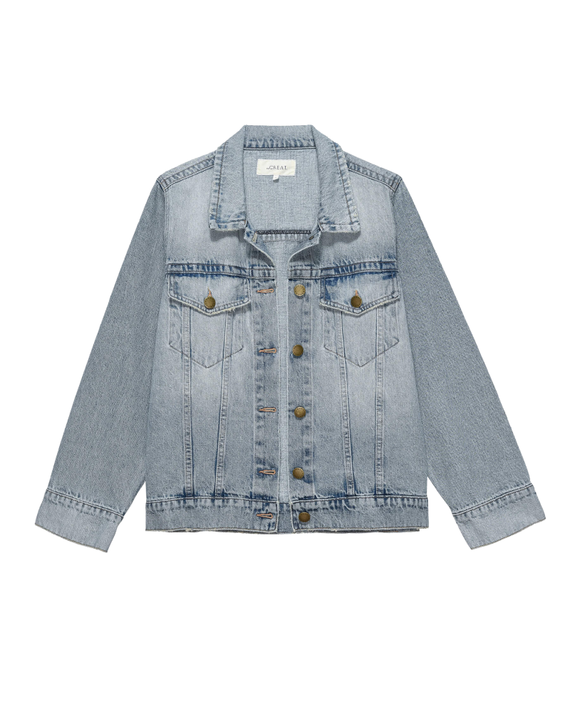 The Slouchy Jean Jacket. -- Derby Wash - Image 8