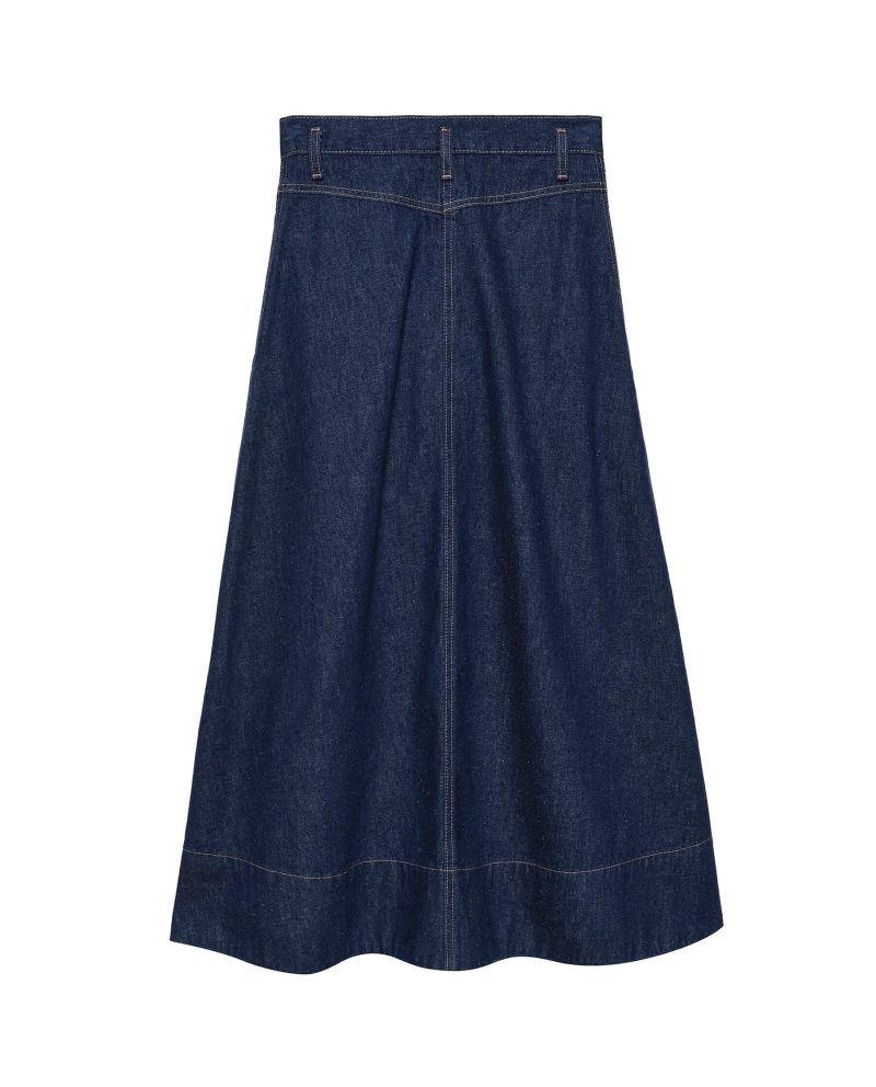 The Field Skirt. -- Rinse Wash - Image 6