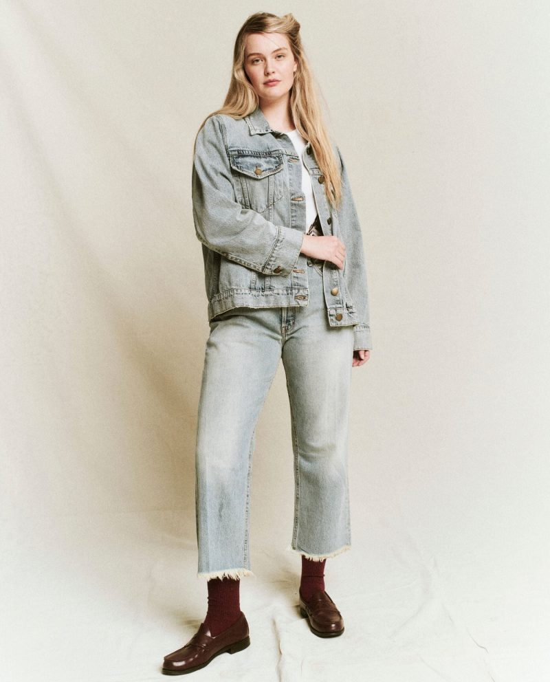 The Slouchy Jean Jacket. -- Derby Wash - Image 6