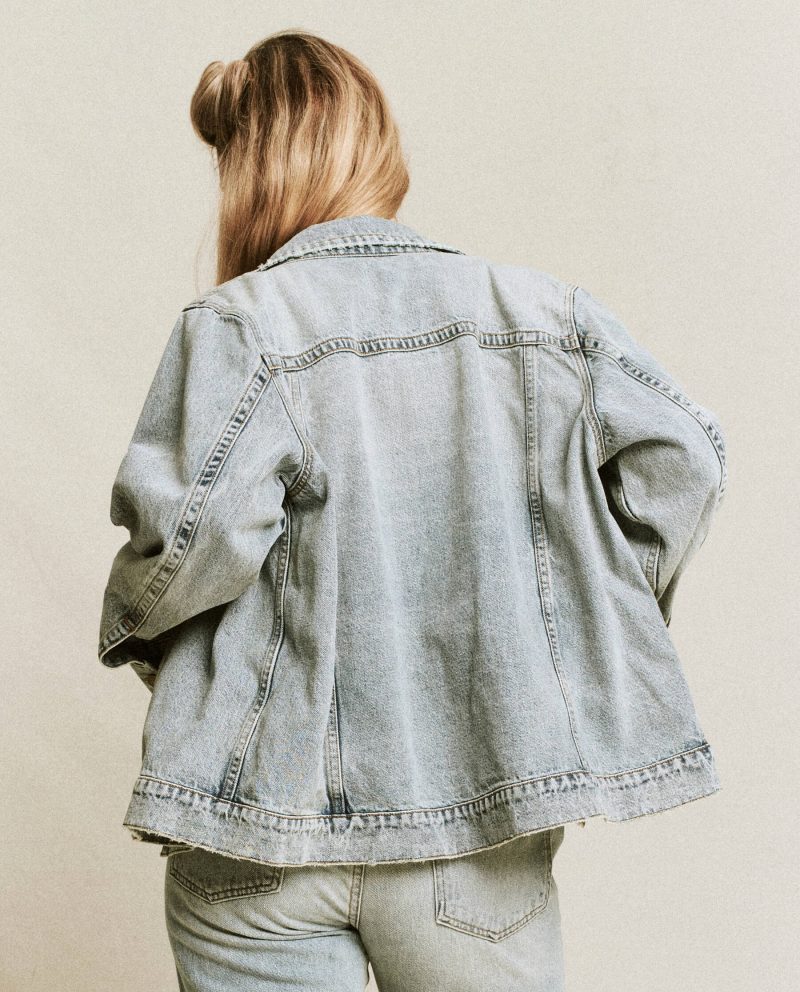 The Slouchy Jean Jacket. -- Derby Wash - Image 5
