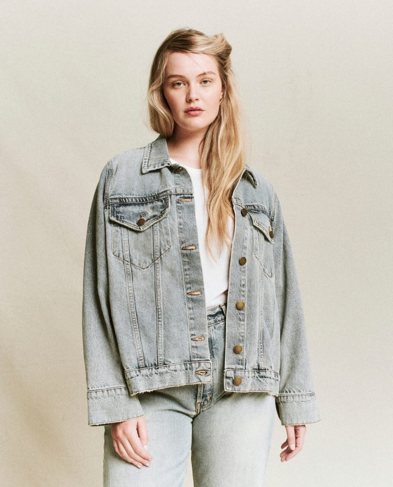 The Slouchy Jean Jacket. -- Derby Wash - Image 4