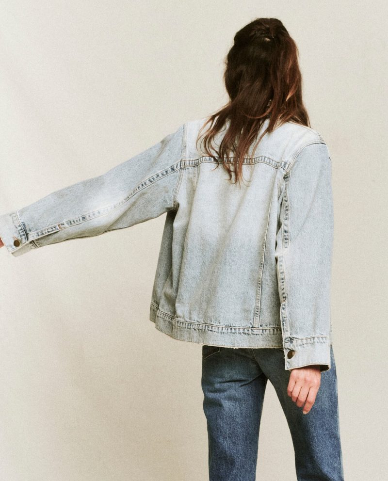 The Slouchy Jean Jacket. -- Derby Wash - Image 3