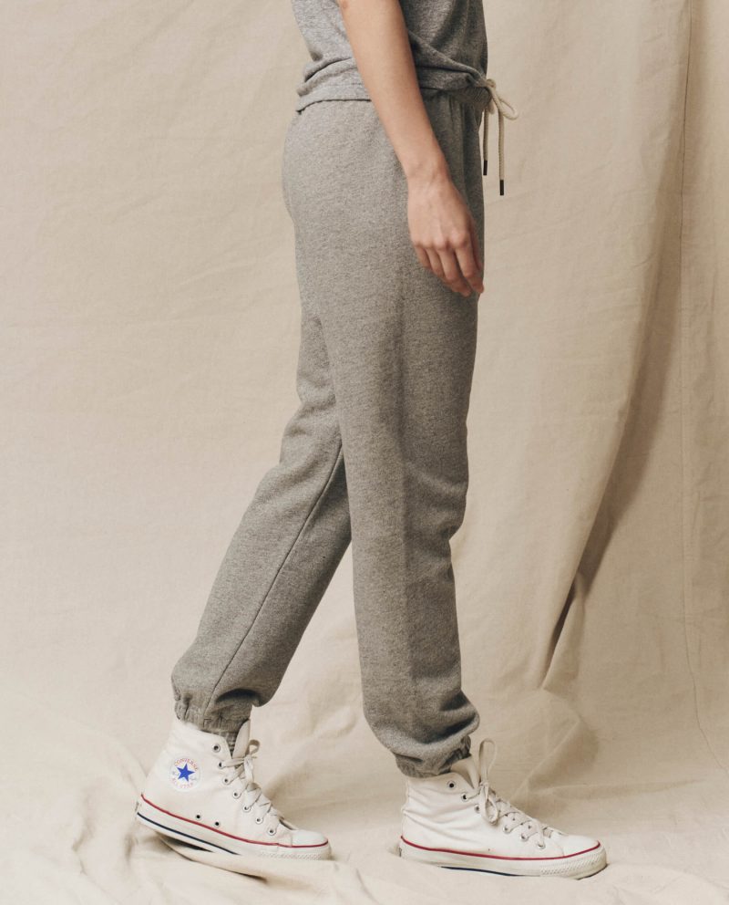 The Stadium Sweatpant. Solid -- Varsity Grey - Image 3