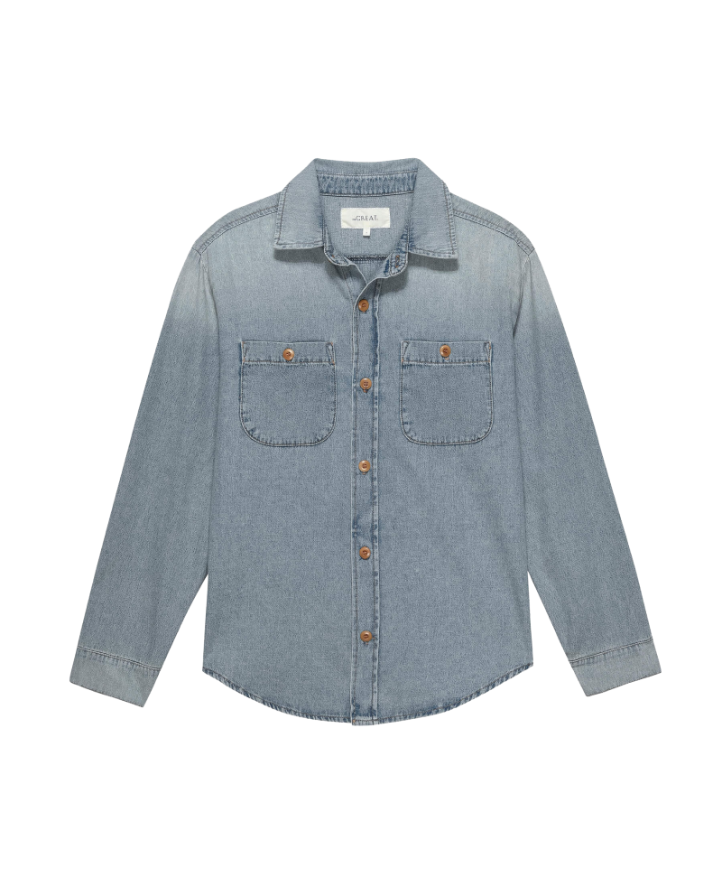 The Harbor Shirt. -- Asphalt Wash - Image 6