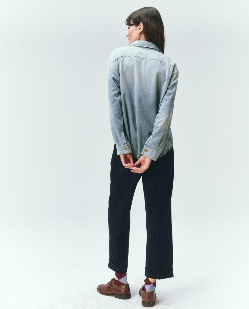 The Harbor Shirt. -- Asphalt Wash - Image 5