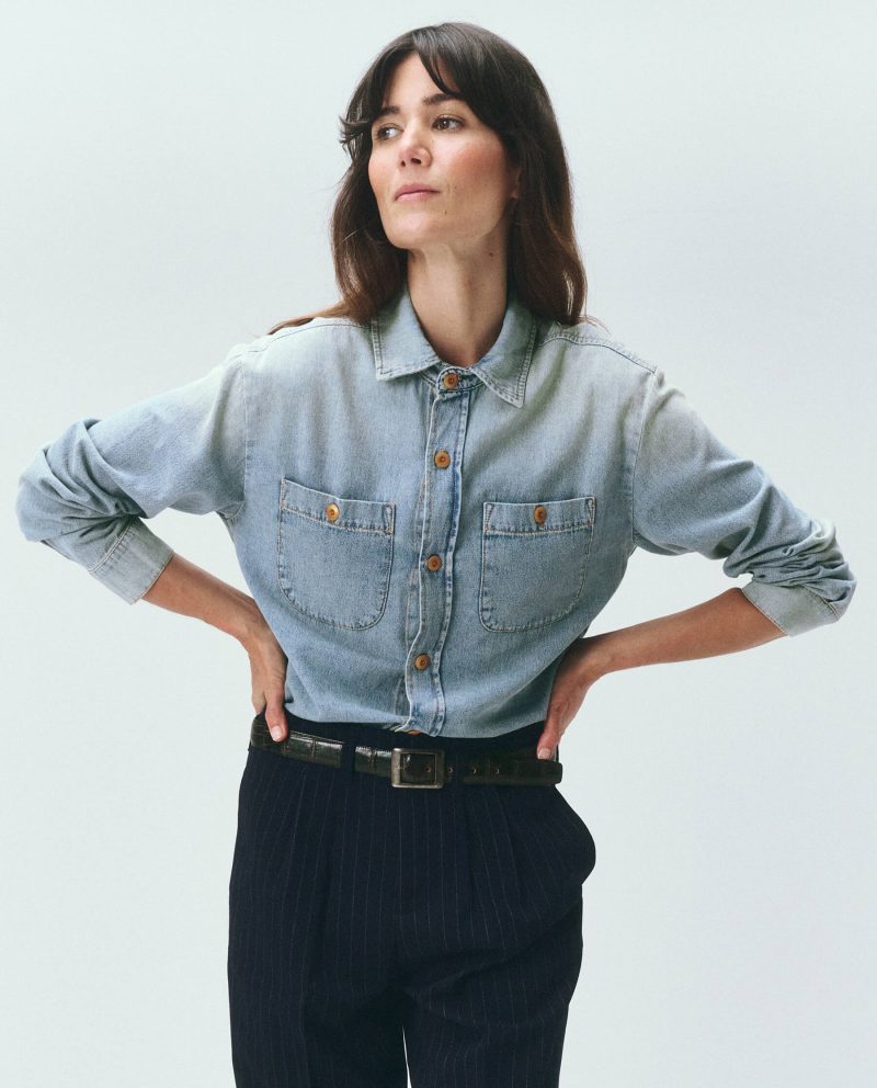 The Harbor Shirt. -- Asphalt Wash - Image 3